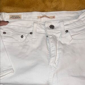 Levi's Premium White Jeans